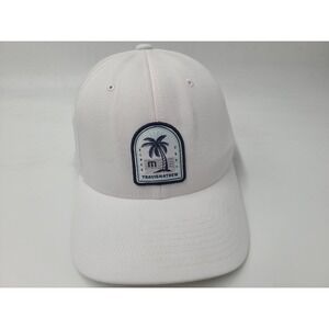 Travis Mathew Palm Tree Since 2007 Logo Golf Snapback Hat Cap Men Women White
